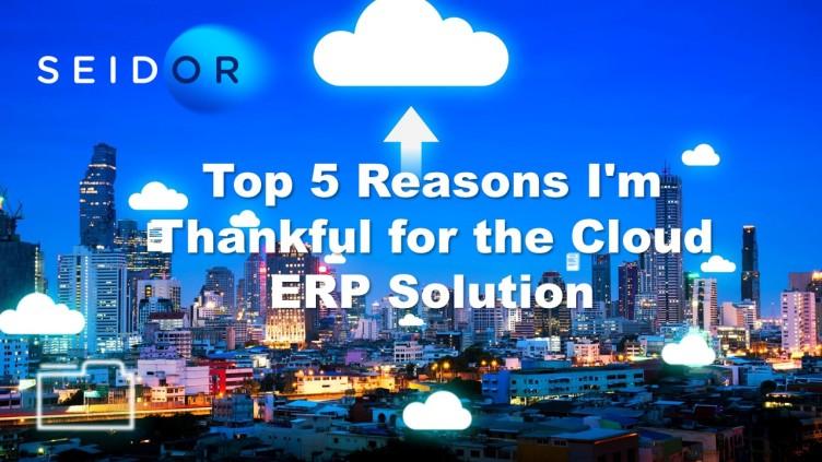 5 reasons ERP