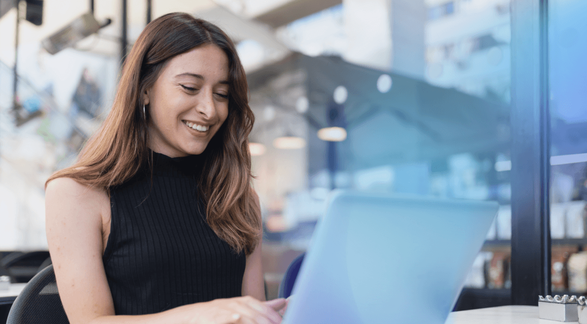 person using a computer